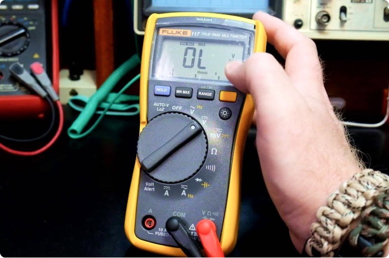 خواندن مقدار جریان روی صفحه نمایش