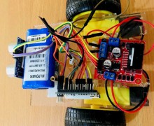 ساخت ربات تشخیص مانع توسط آردوینو و سنسور آلتراسونیک
