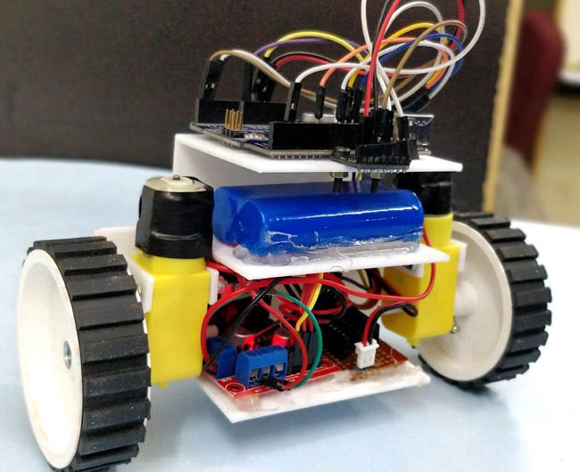 آموزش ساخت ربات تعادلی دو چرخ توسط آردوینو